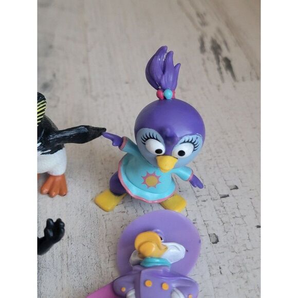 Penguin duck cartoon variety bird toy set daffy surfs up - Picture 5 of 9